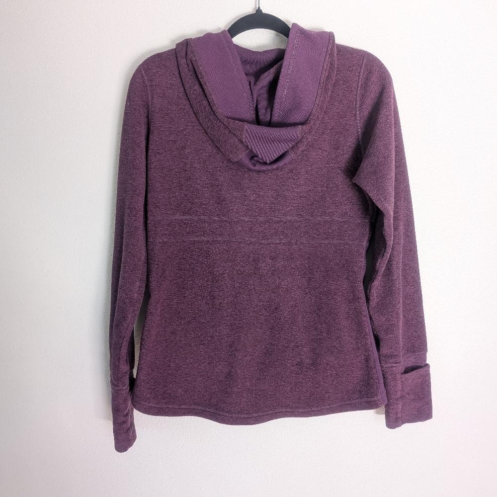prAna Drea Fleece Jacket Women's Purple Size Small - Picture 5 of 10